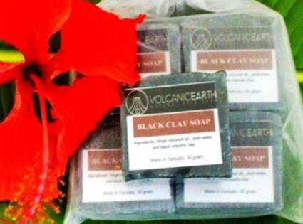 Black Clay Soap (small) - no ash - Pack of 5 soaps